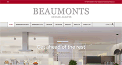 Desktop Screenshot of beaumontsresidential.co.uk
